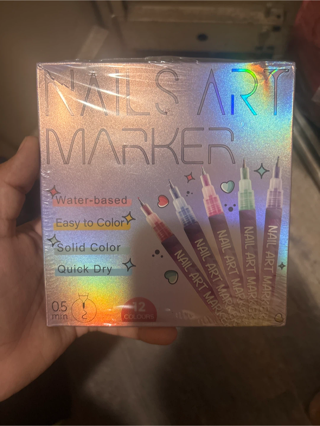 Nails Art Marker - 12 Colors