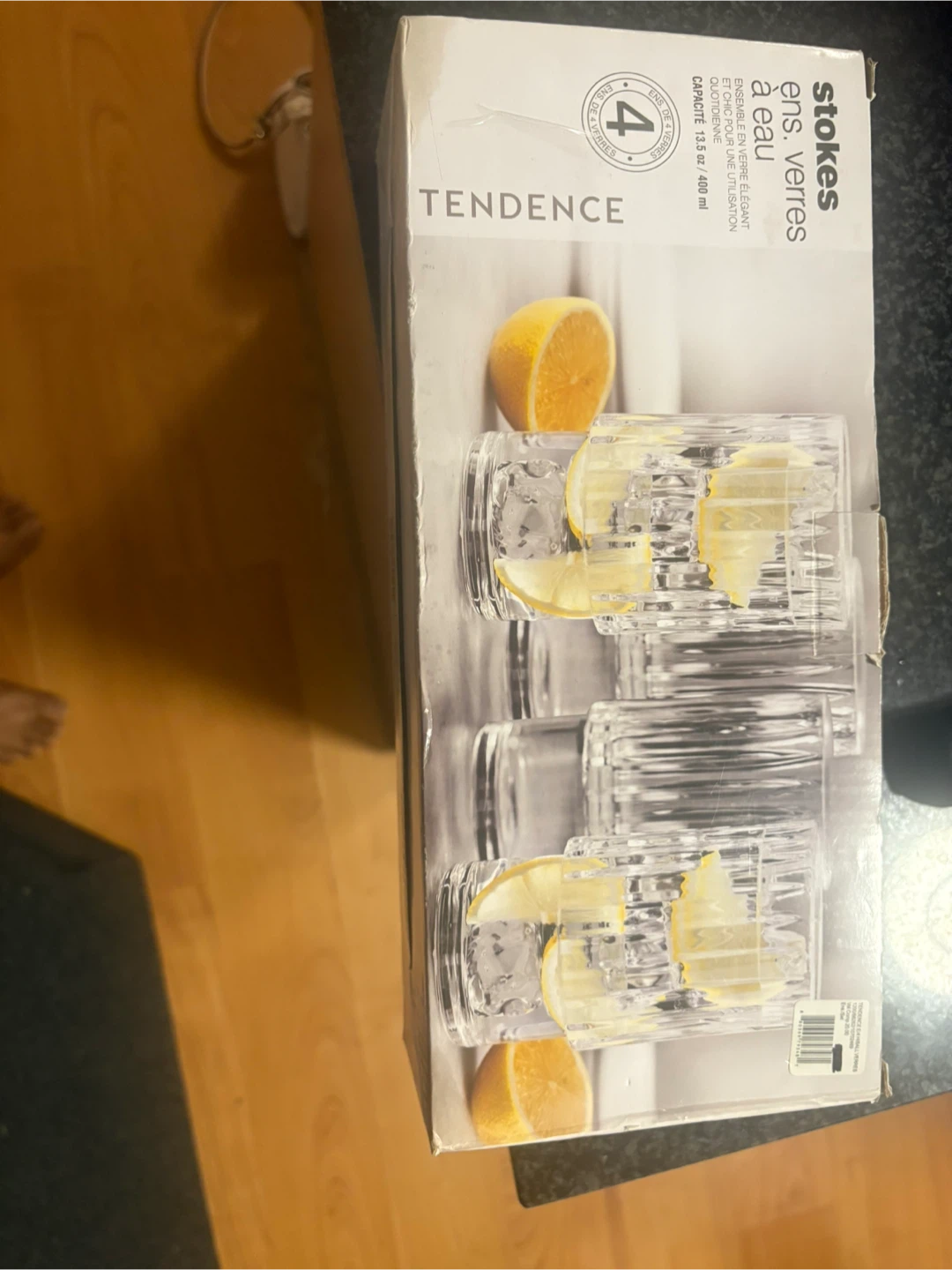 Stokes Tendence Water Glasses - Set of 4