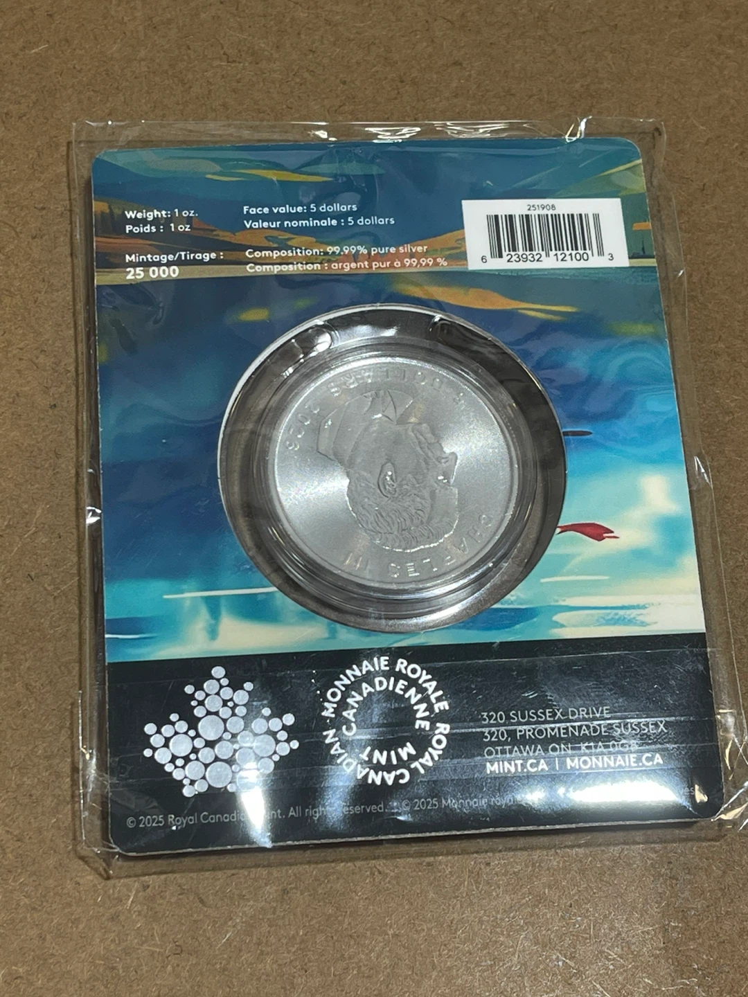 2026 Canadian Maple Leaf 1oz Silver Coin - New - photo 2