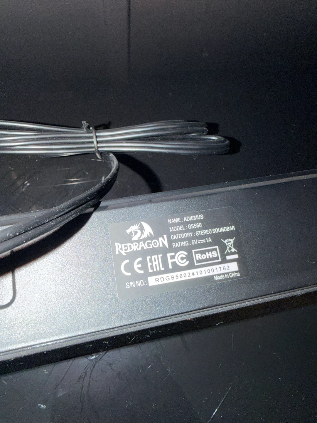 Redragon Adiemus GS560 Soundbar - photo 3