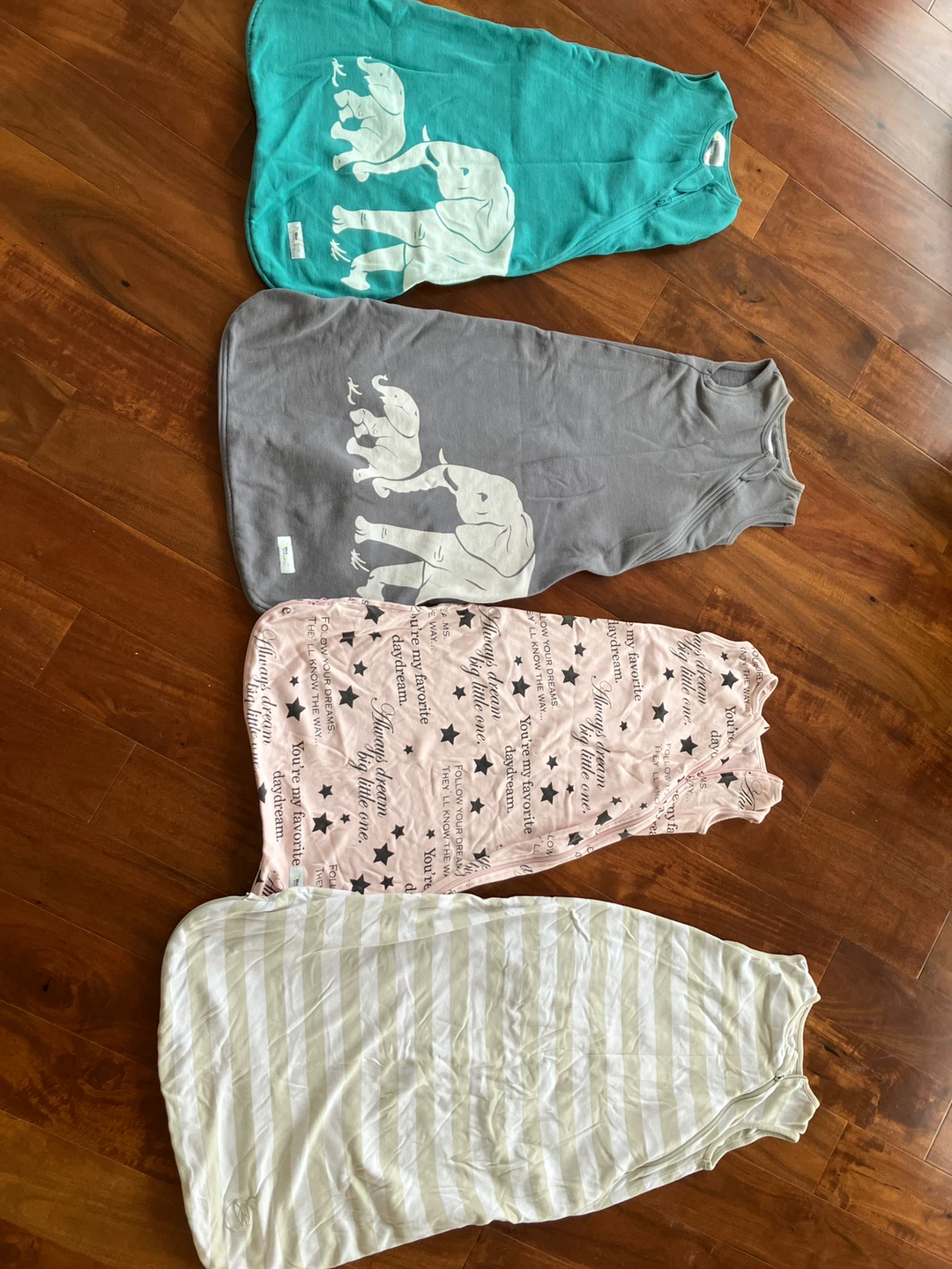 Lot of 4 Baby Sleep Sacks, 0-36 Months
