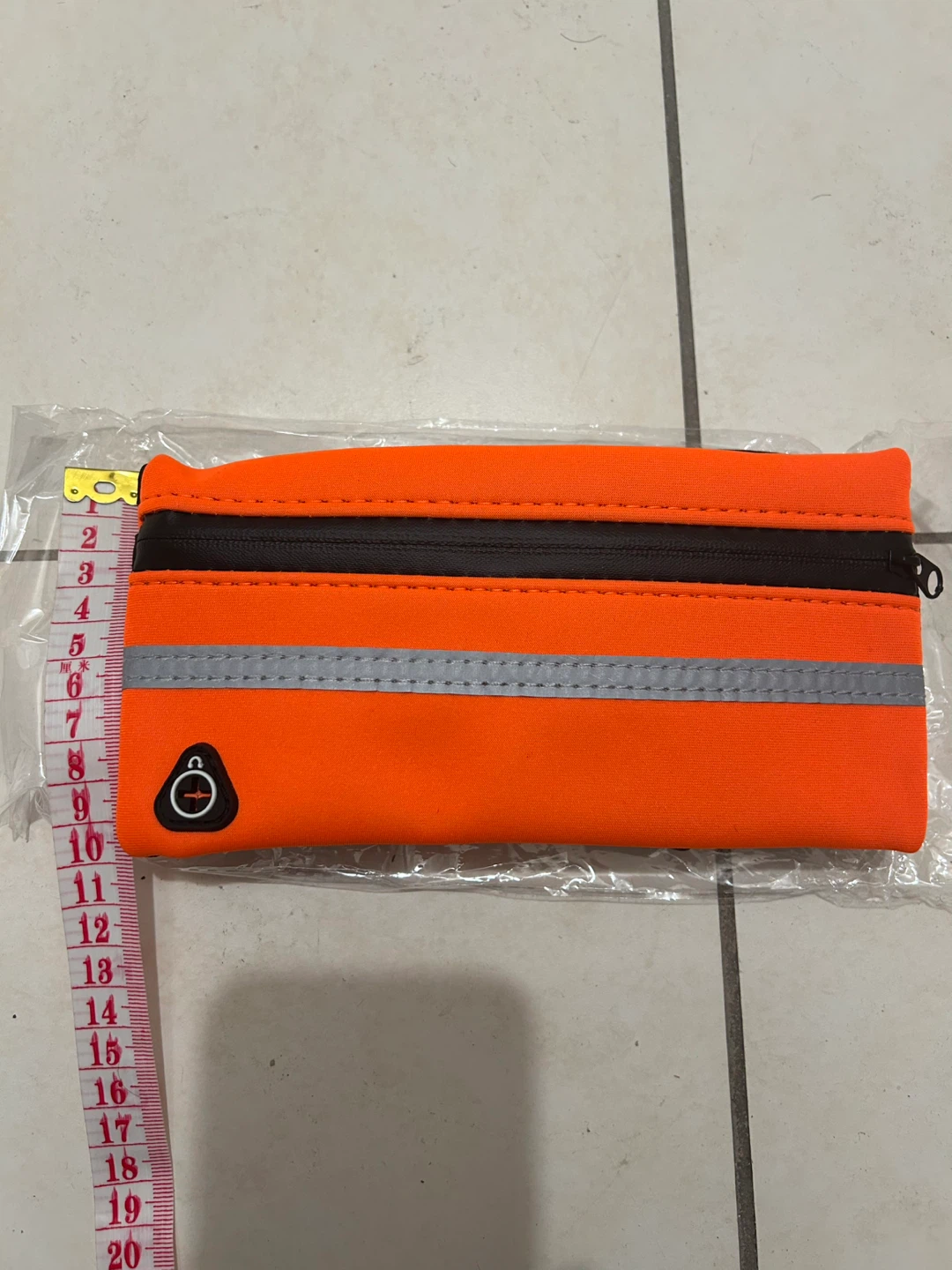 Brand New Running Waist Pack - Slim Sports Belt Bag (Orange) - photo 3