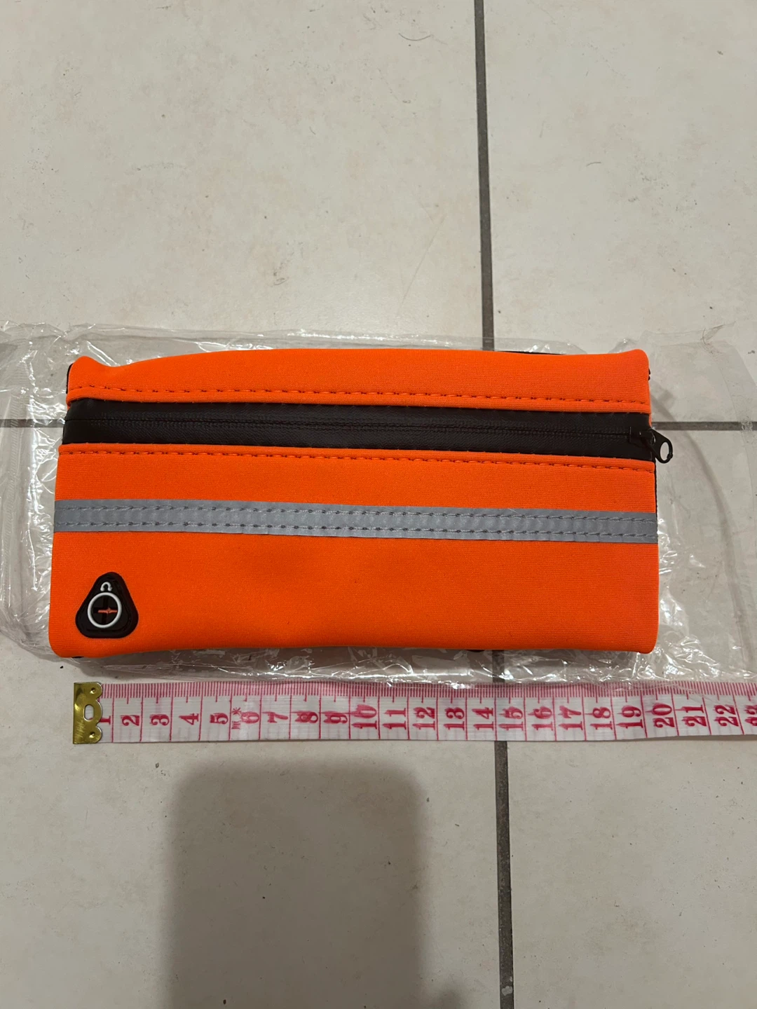 Brand New Running Waist Pack - Slim Sports Belt Bag (Orange) - photo 2