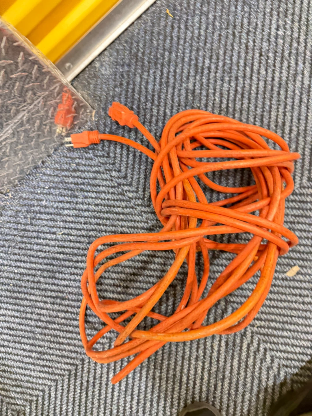 Orange Extension Cord