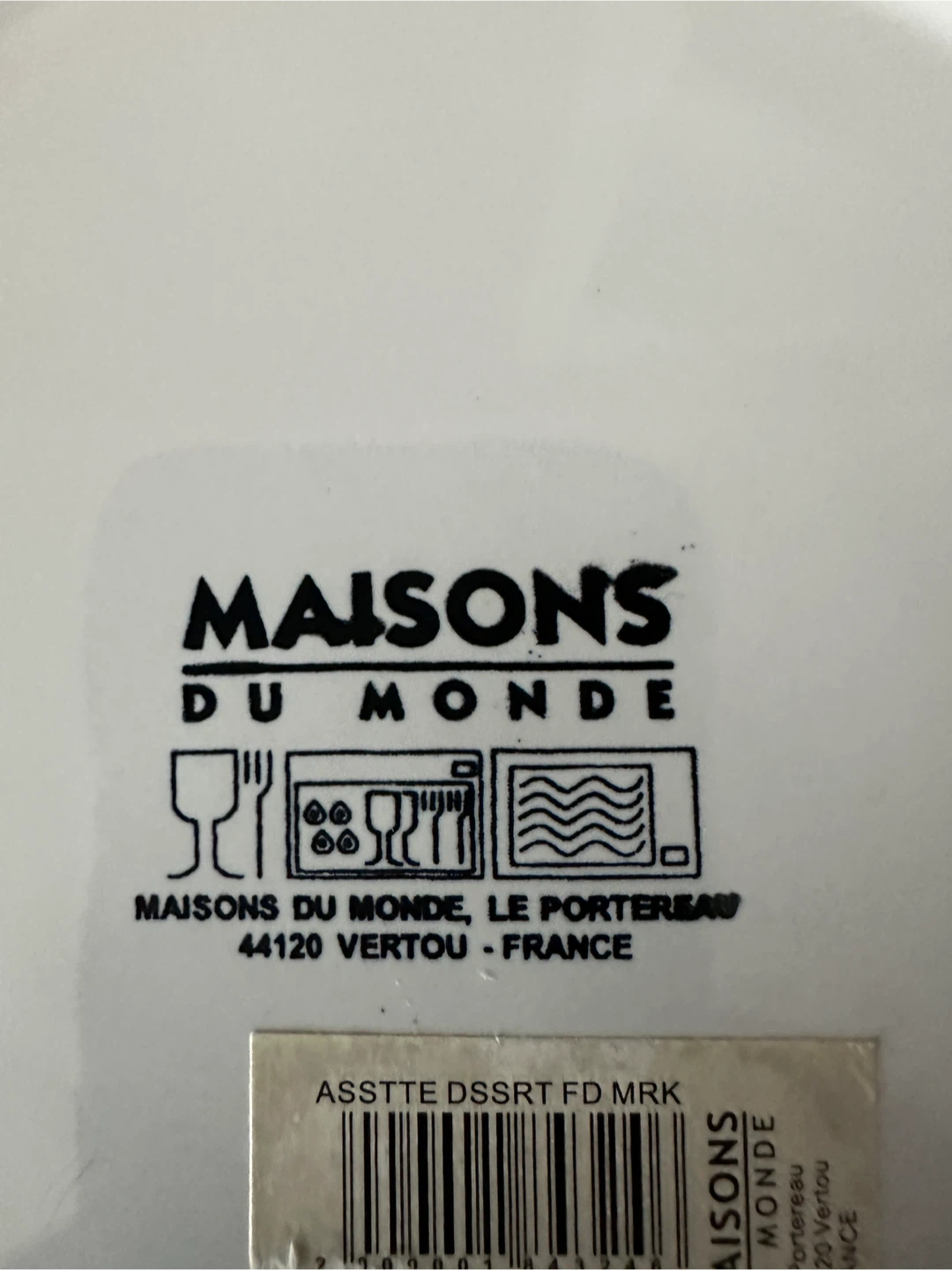 Maisons du Monde Dessert Plate - photo 2