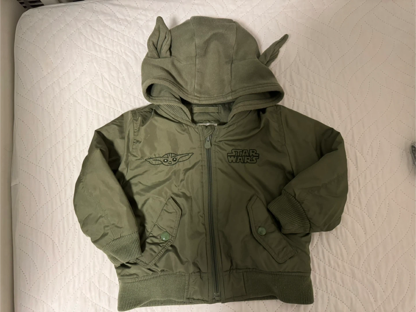 Baby Gap Star Wars Yoda Jacket - Size 2 Years