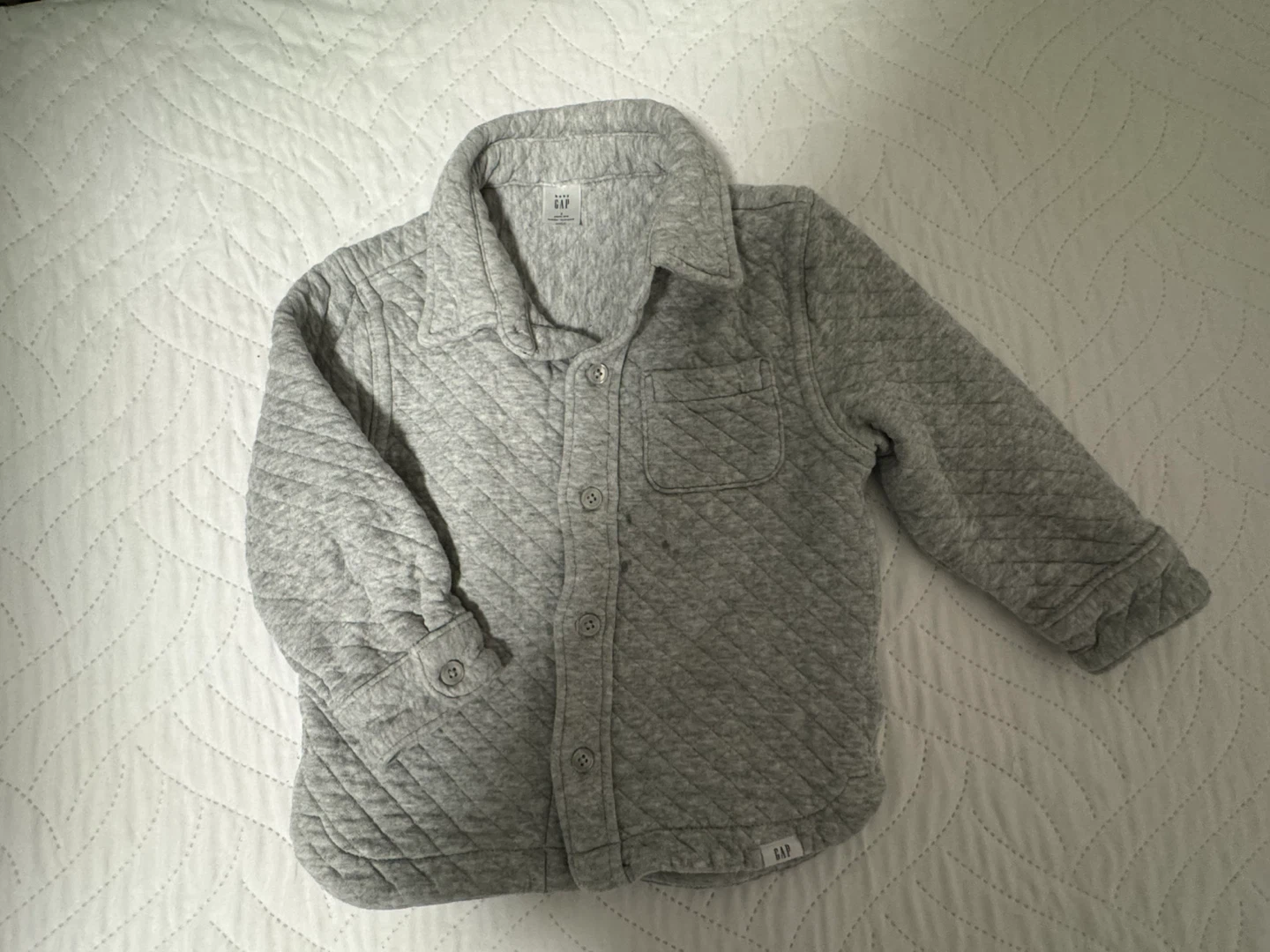 Baby Gap Quilted Shirt - Size 2 Years