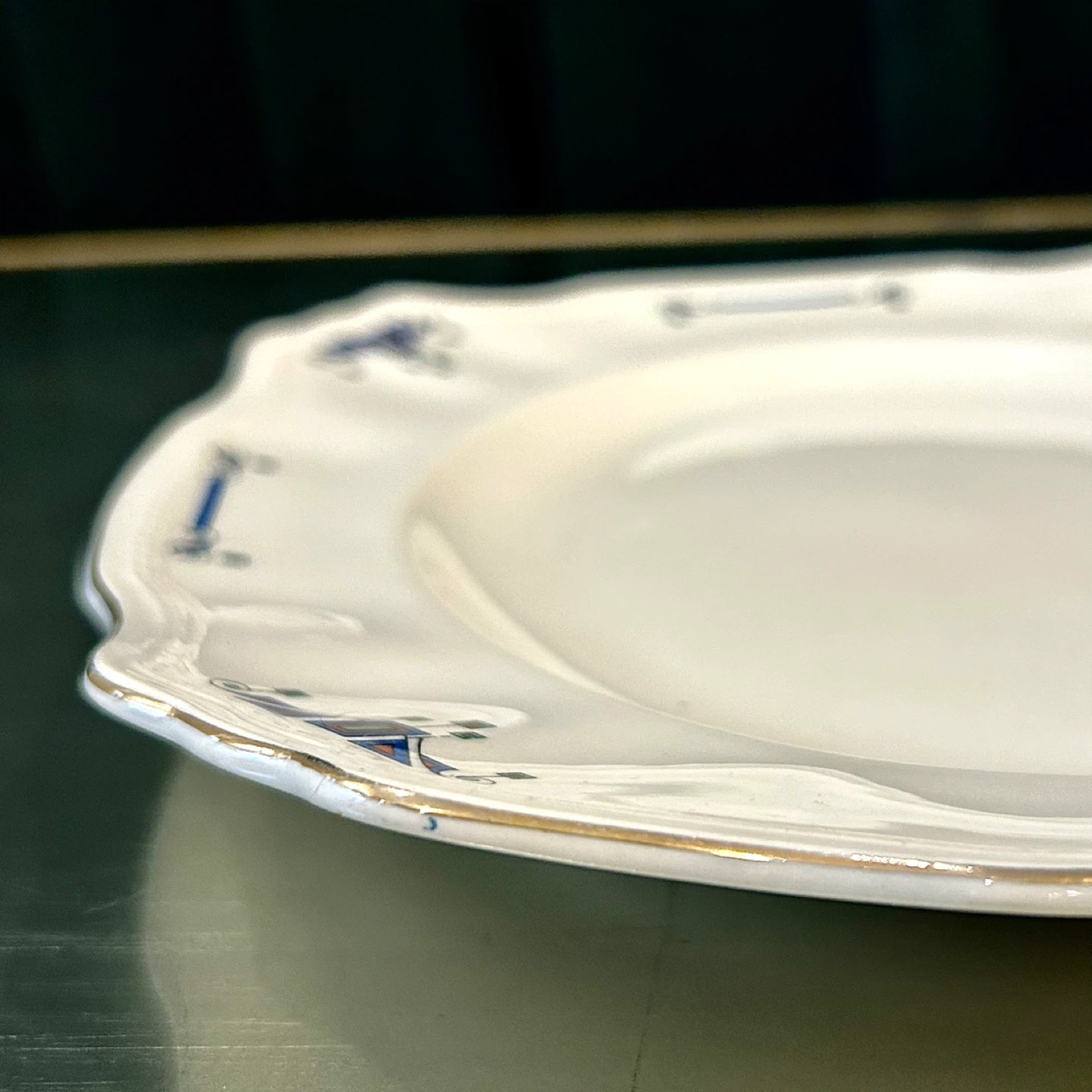 Alfred Meakin “Orient” Platter, 18kt Gold, England c.1920s - photo 5