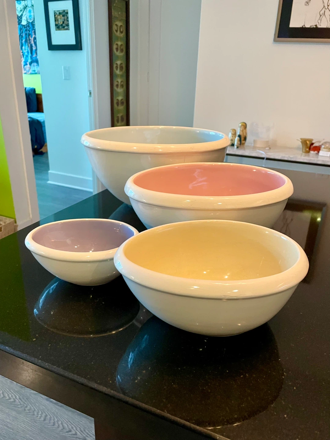 Pastel Nesting Bowls - Set of 4 - photo 2