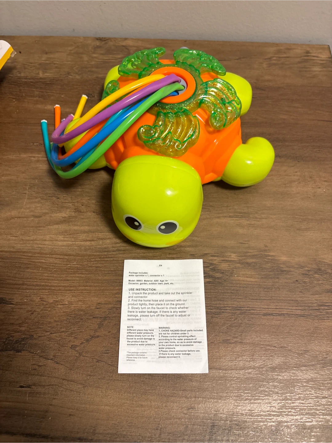 Kiztoy Water Spray Turtle - Outdoor Toy - photo 4