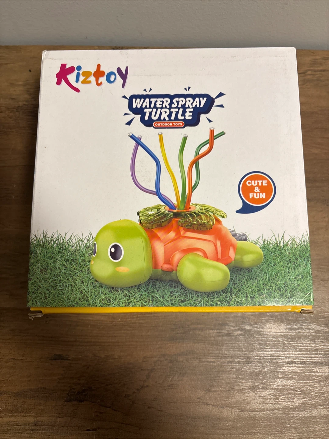 Kiztoy Water Spray Turtle - Outdoor Toy