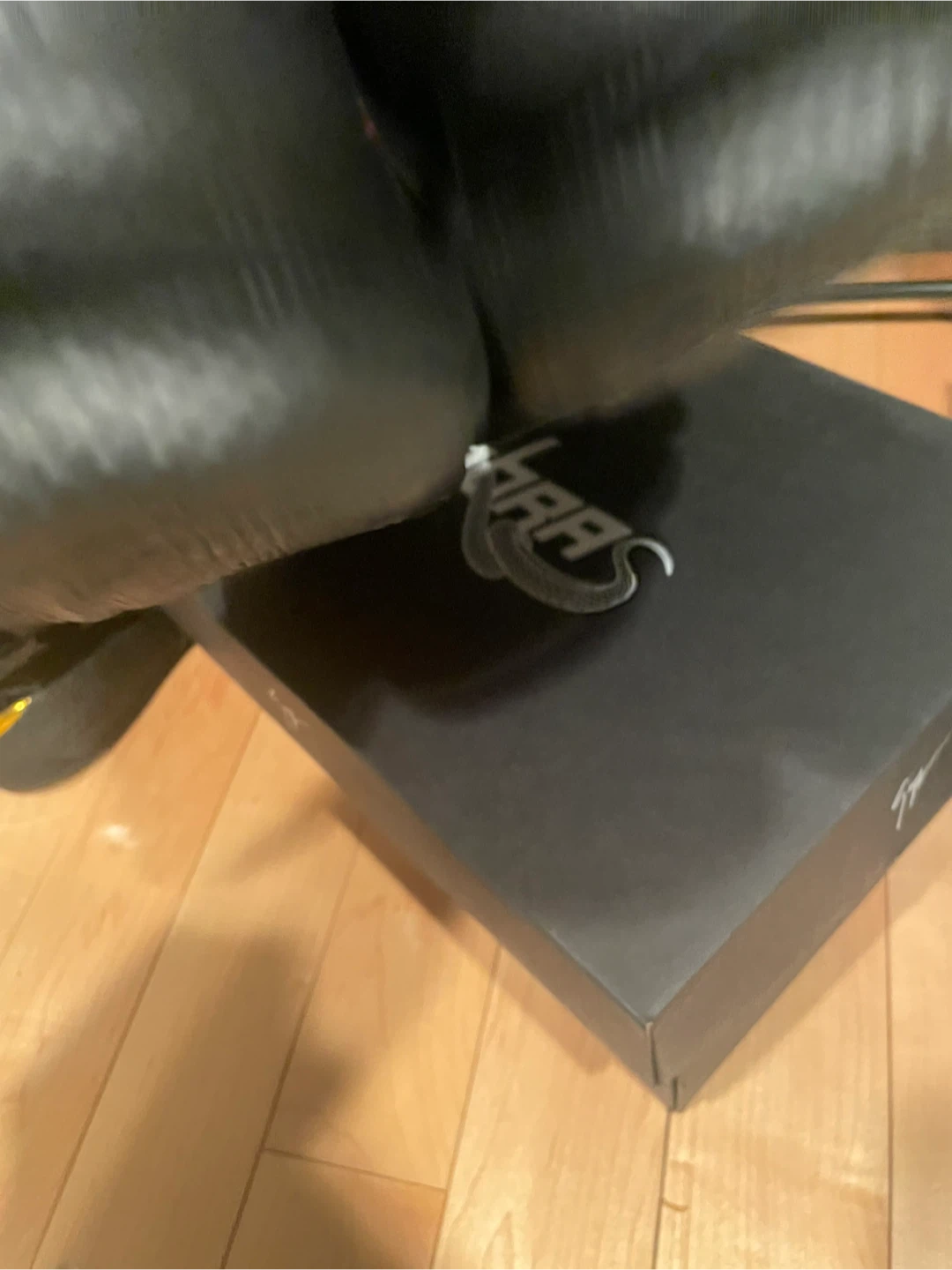 SIZE 12 Giuseppe Zanotti Snake Detail Sneakers - photo 5