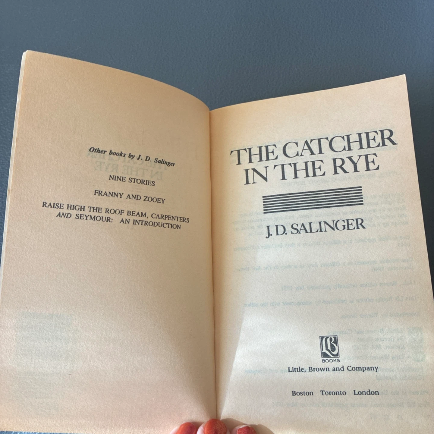 The Catcher in the Rye by J.D. Salinger - photo 5