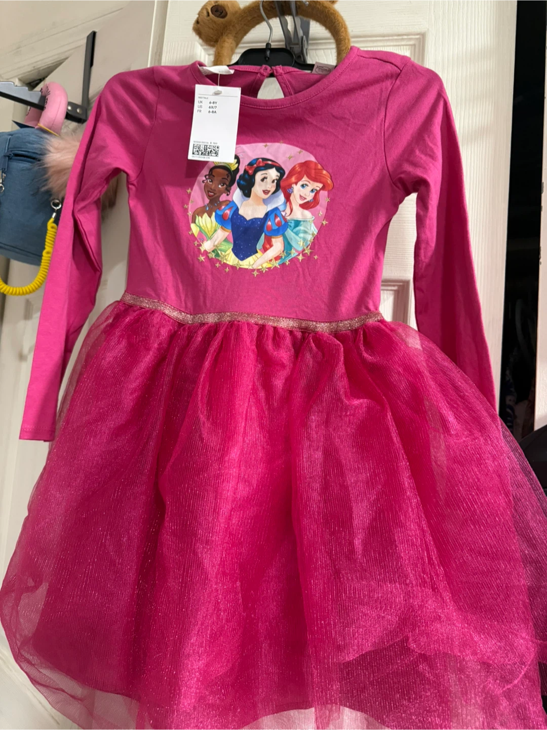Disney Princess Dress - Size 6-6X - Pink
