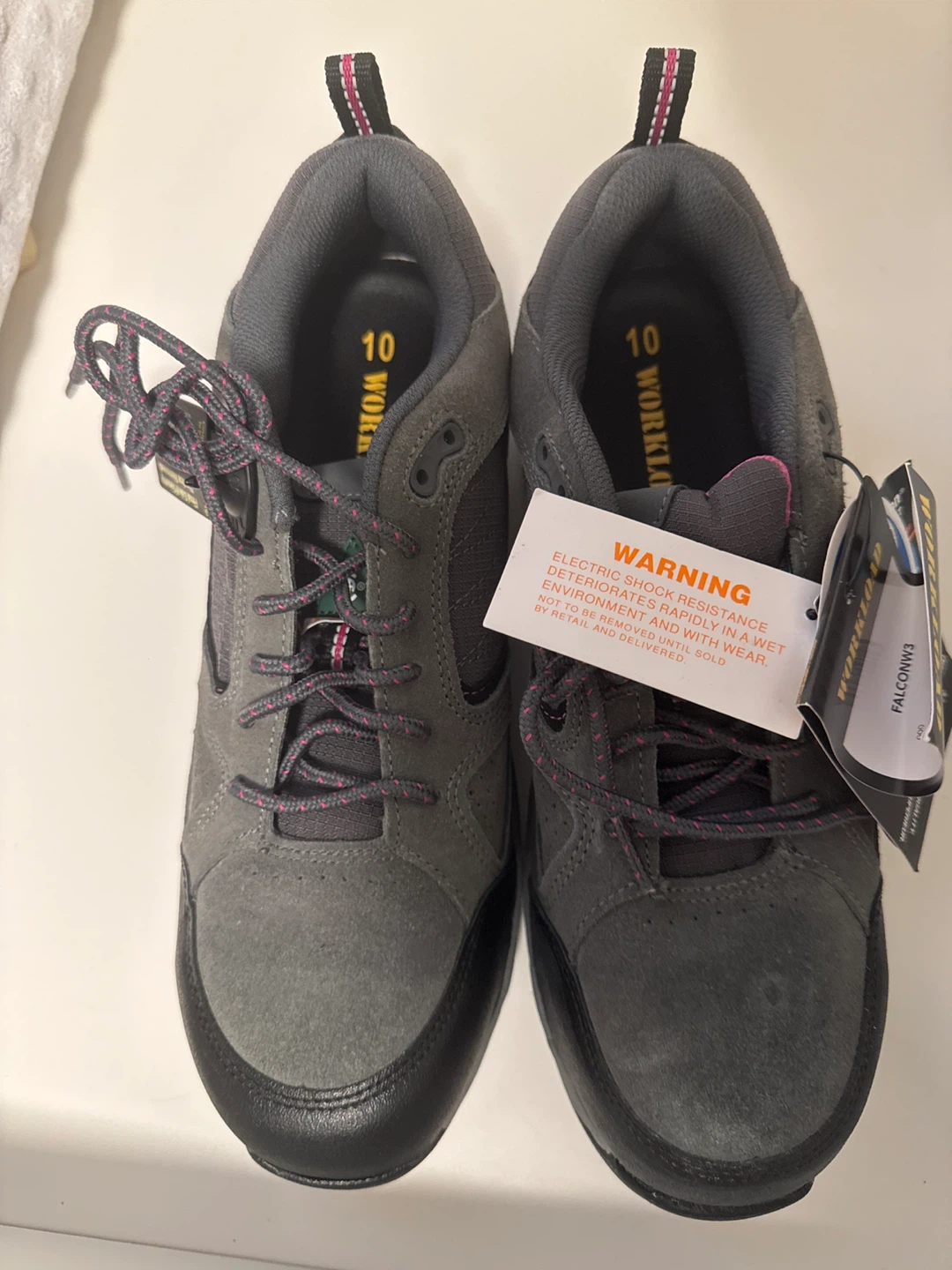 Workload Steel Toe Work Shoes - Size 10