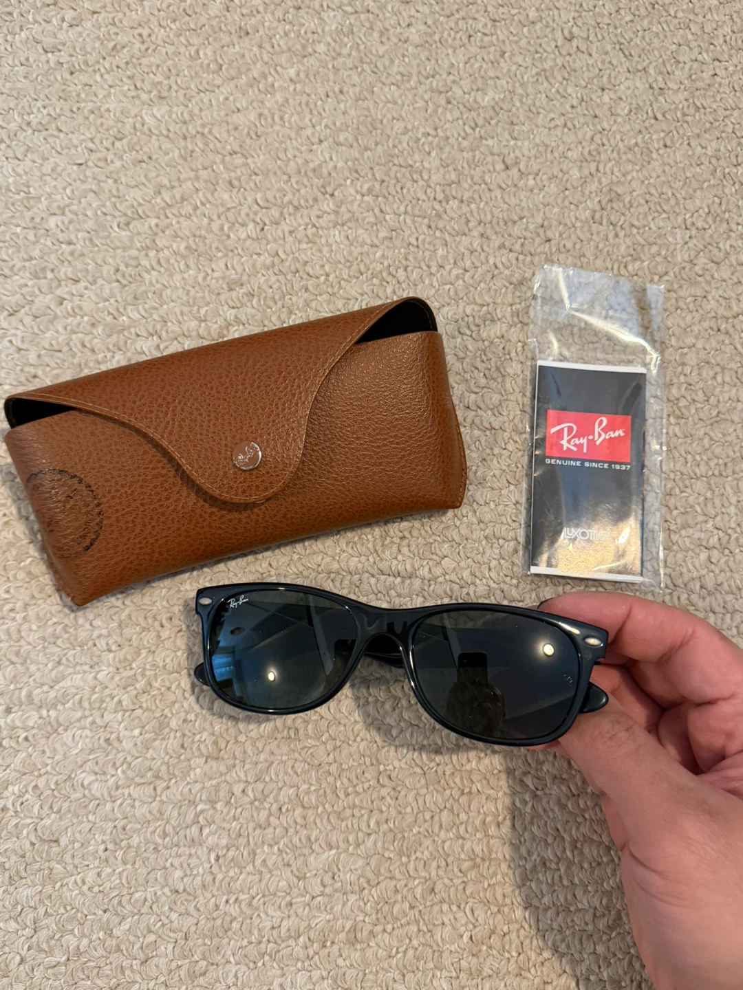 Ray-Ban Wayfarer Sunglasses with Case