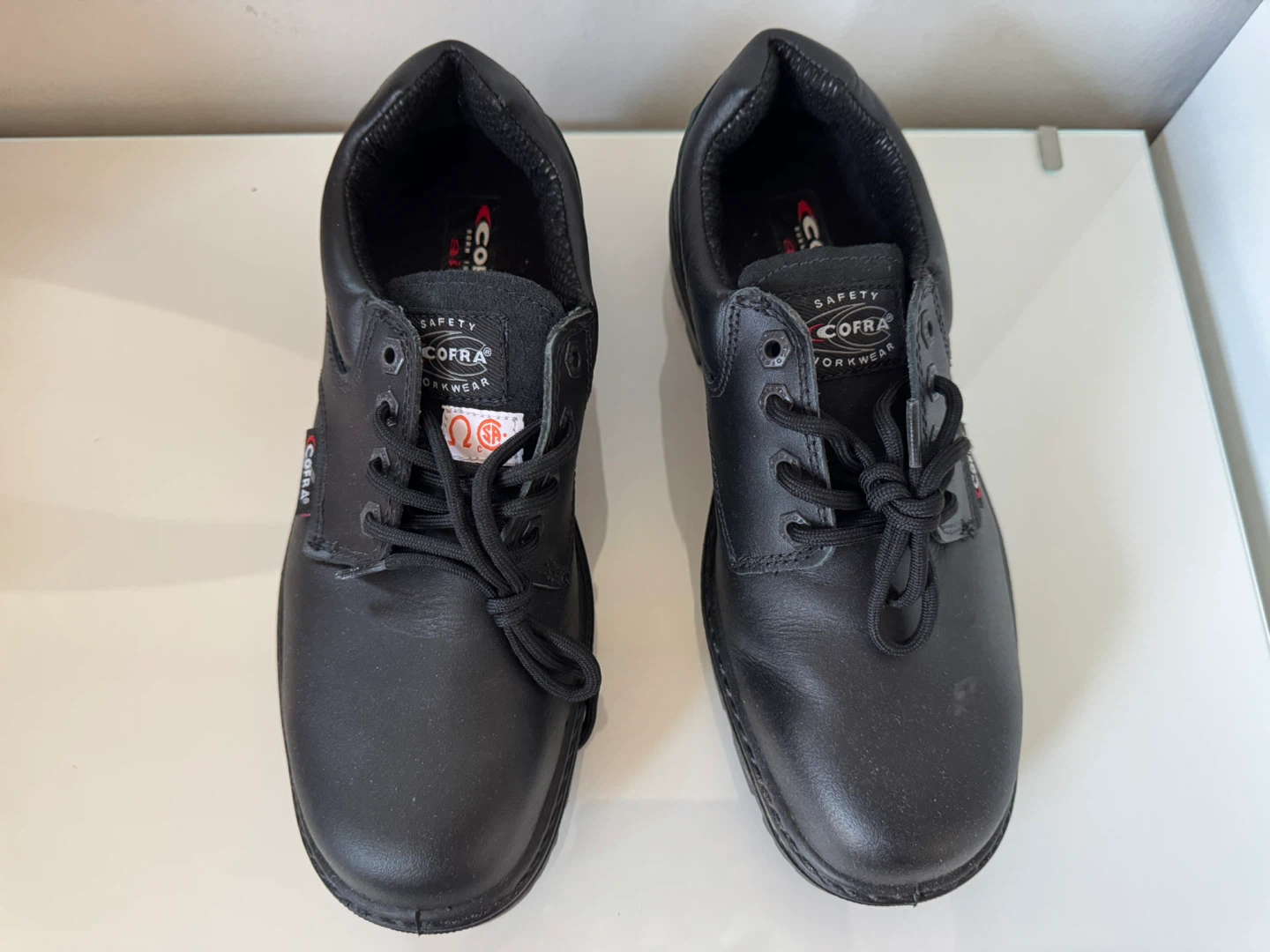 Cofra Small Black Safety Work Shoes - men's 11