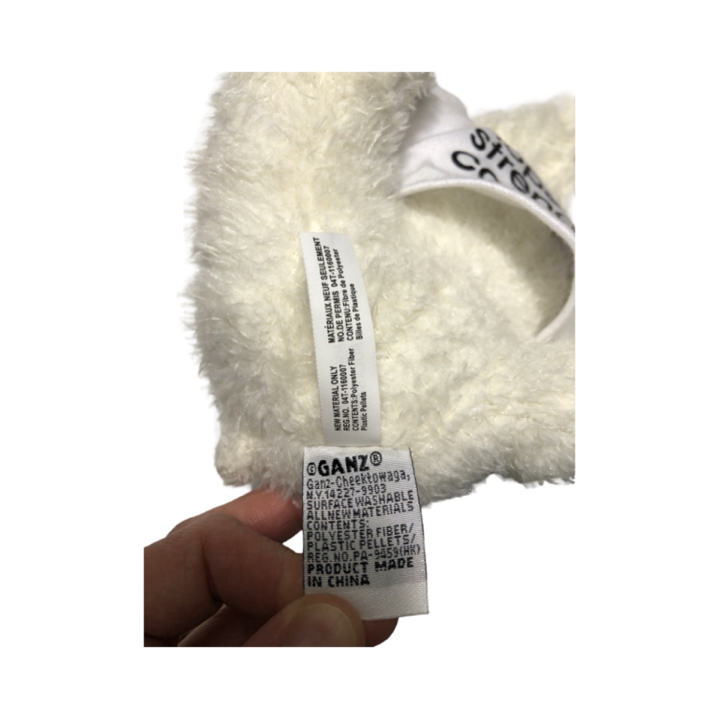 Ganz Polar Bear Plush Toy Model PA9459 - photo 3