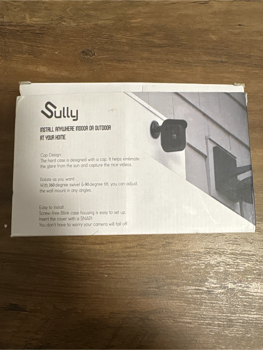 Sully Hard Case + Wall Bracket for Blink XT Camera - Black - photo 3