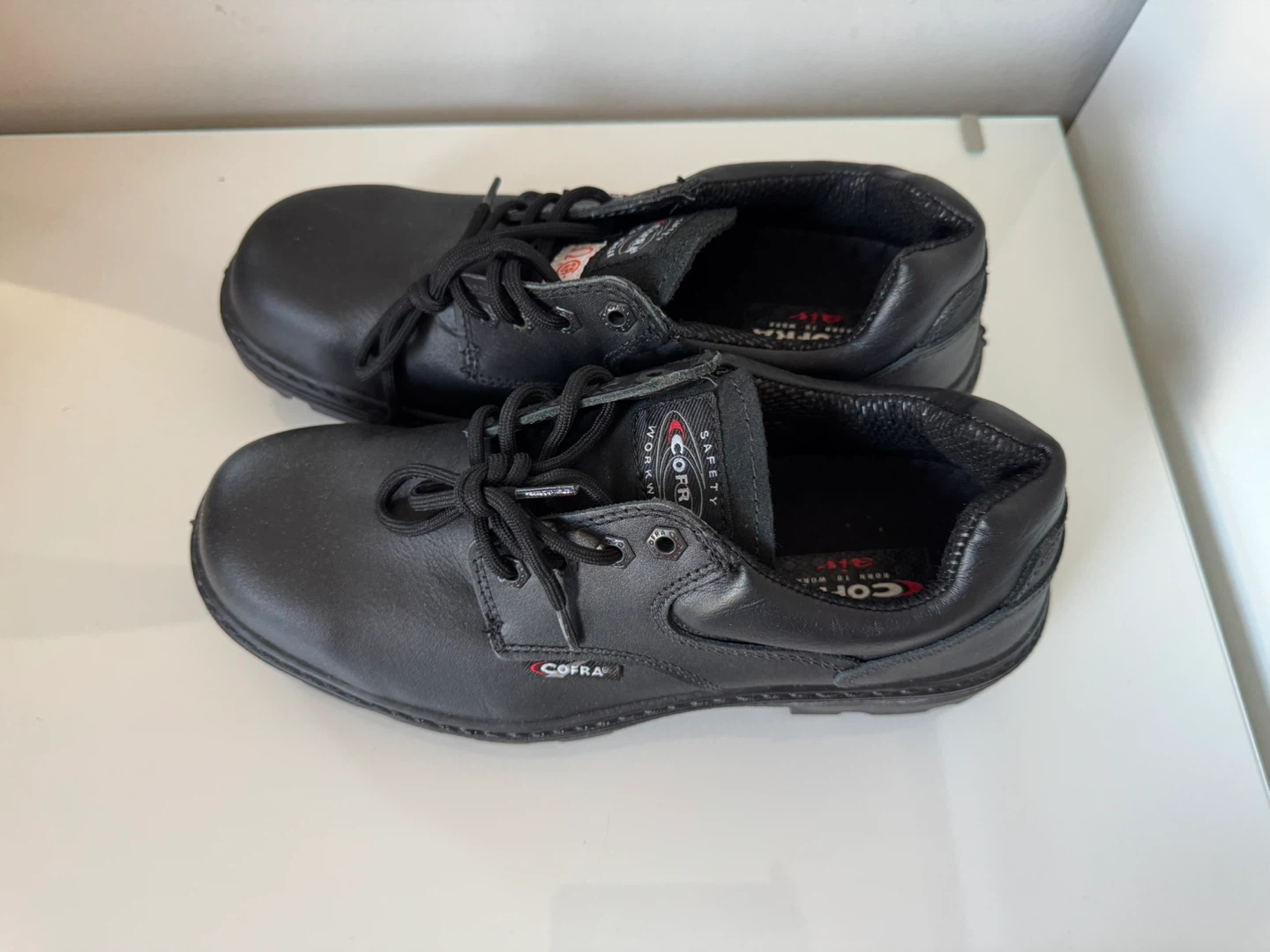 Cofra Small Black Safety Work Shoes - men's 11 - photo 2
