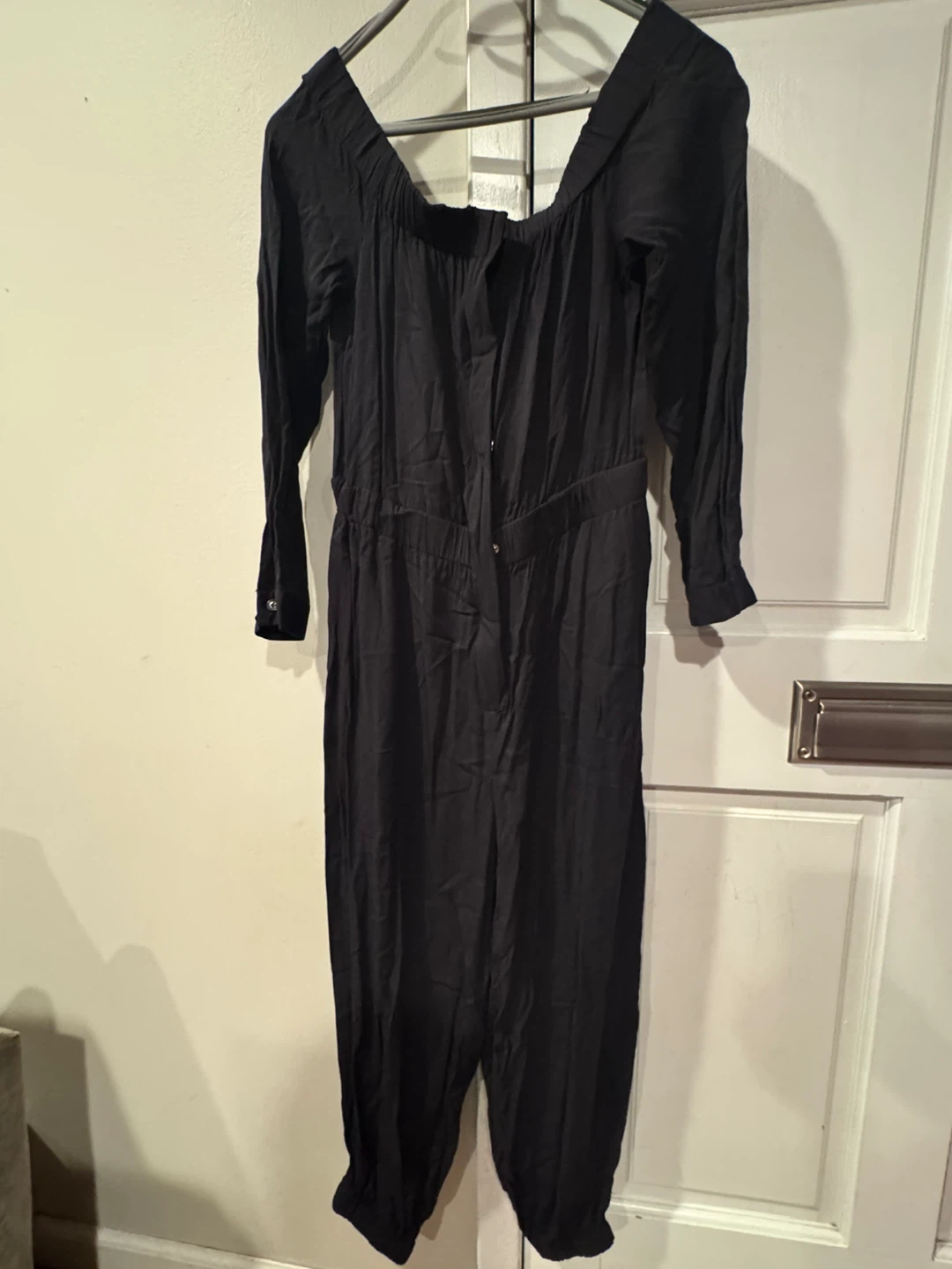 JustFab Black Jumpsuit - Size M