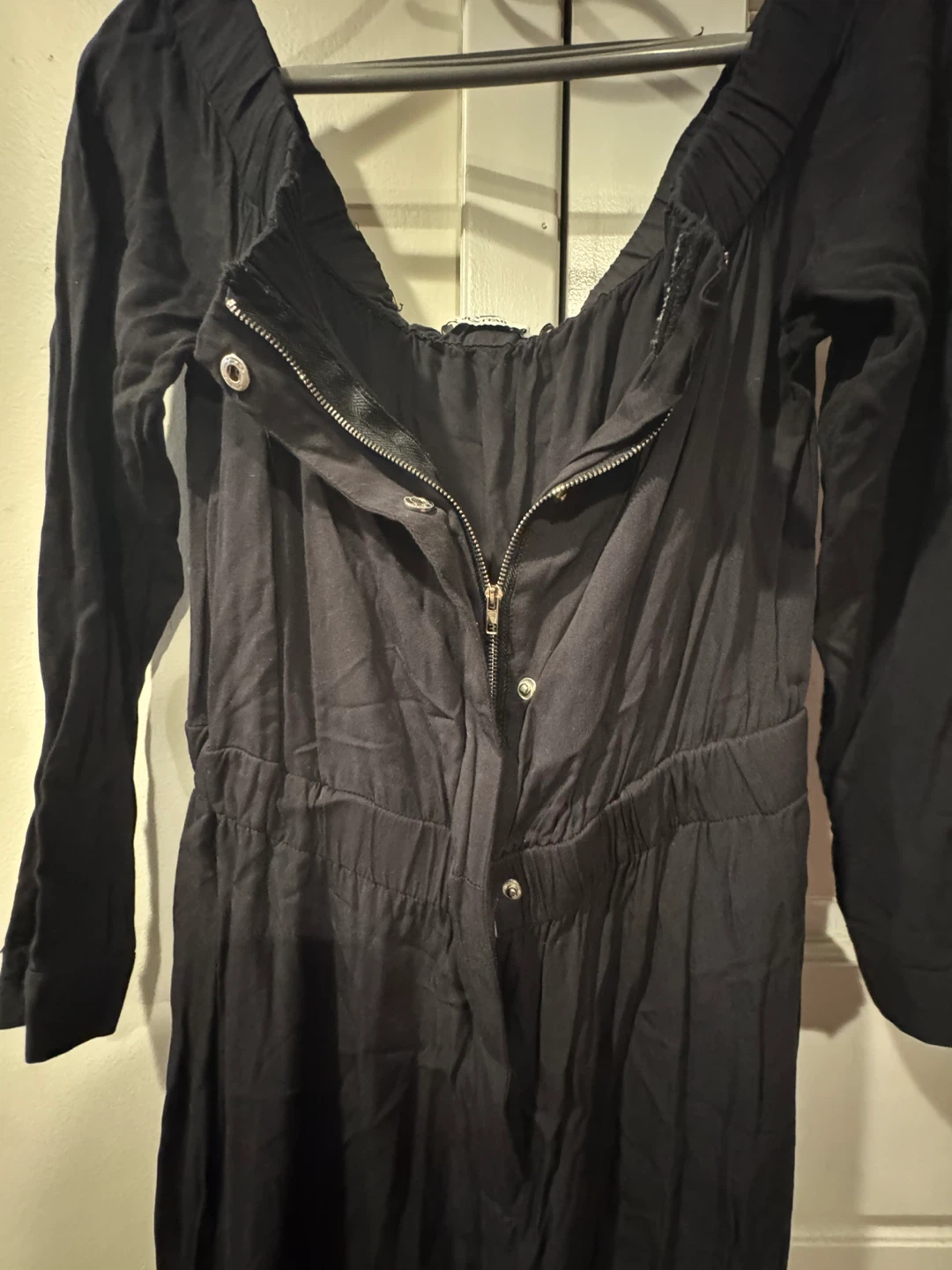 JustFab Black Jumpsuit - Size M - photo 4