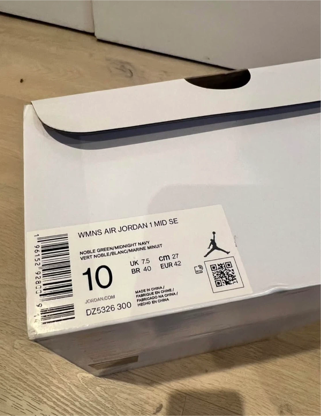 Air Jordan 1 Mid SE Noble Green Men size 9.5 - photo 4