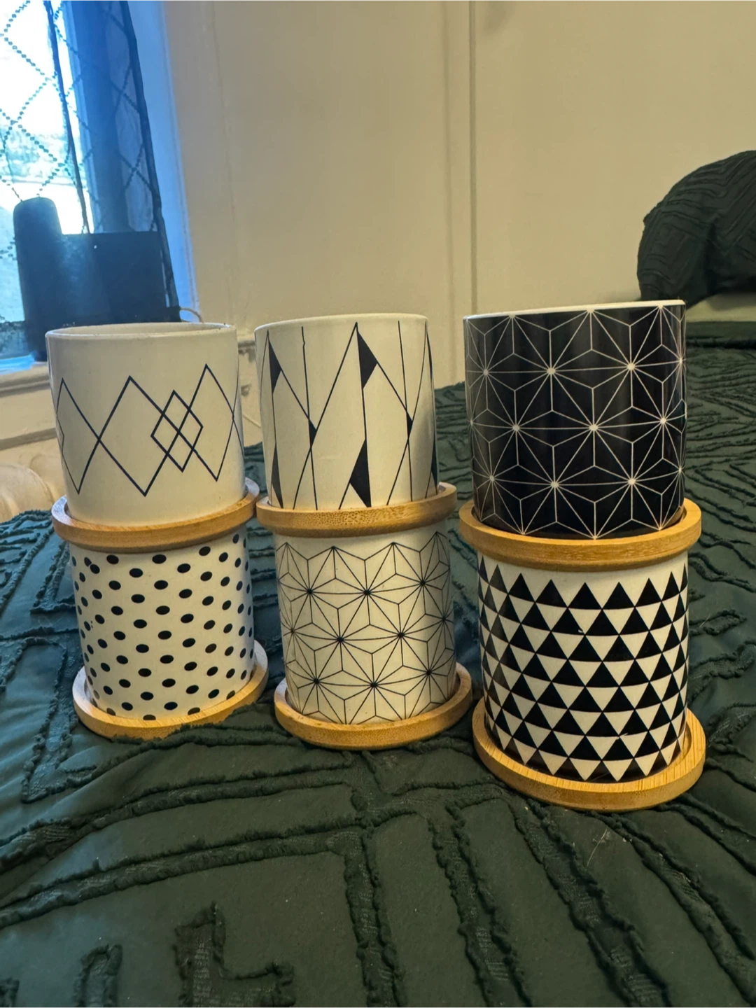 Set of 6 Decorative Plant Pots - photo 2