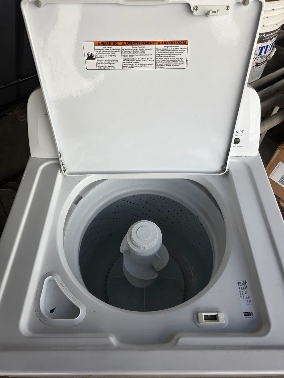 Amana Top Load Washer - photo 2