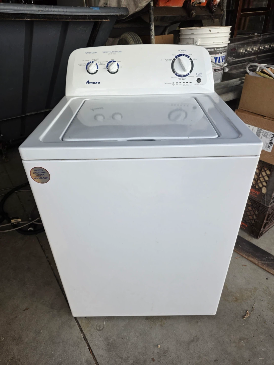 Amana Top Load Washer - photo 3
