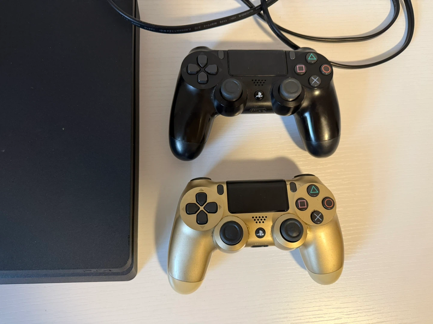PlayStation 4 Slim Console with 2 Controllers - photo 4