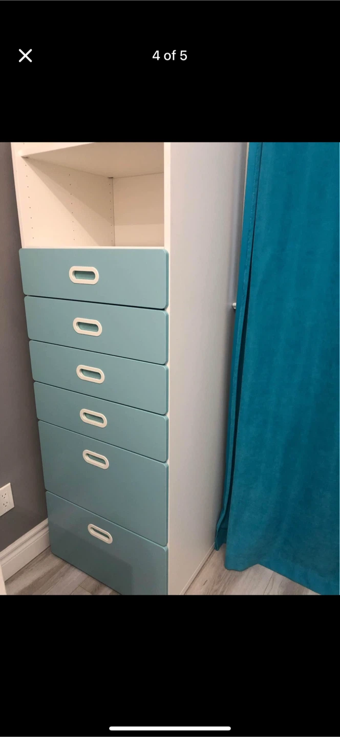 IKEA PAX Wardrobe Frame with Drawers - photo 2