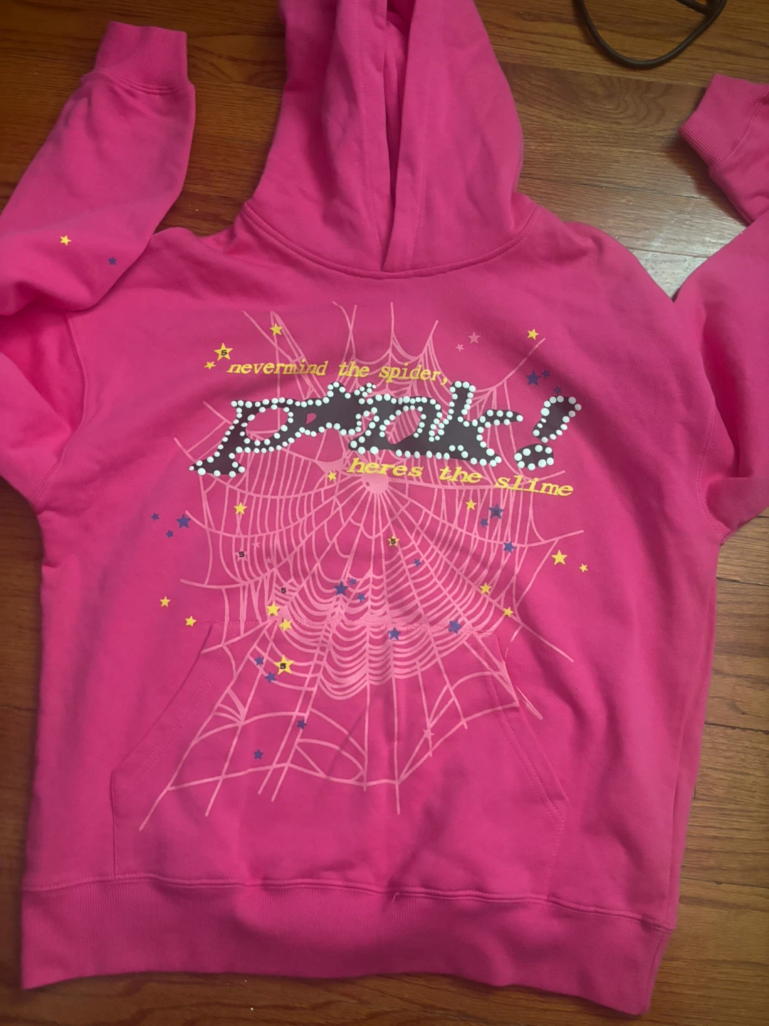 Sp5der Pink Hoodie 🥕