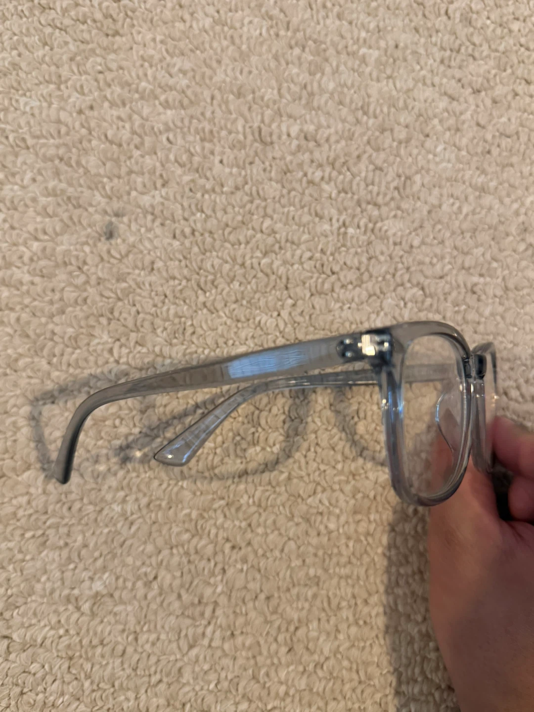 Blue Light Glasses - Grey Frame - photo 3