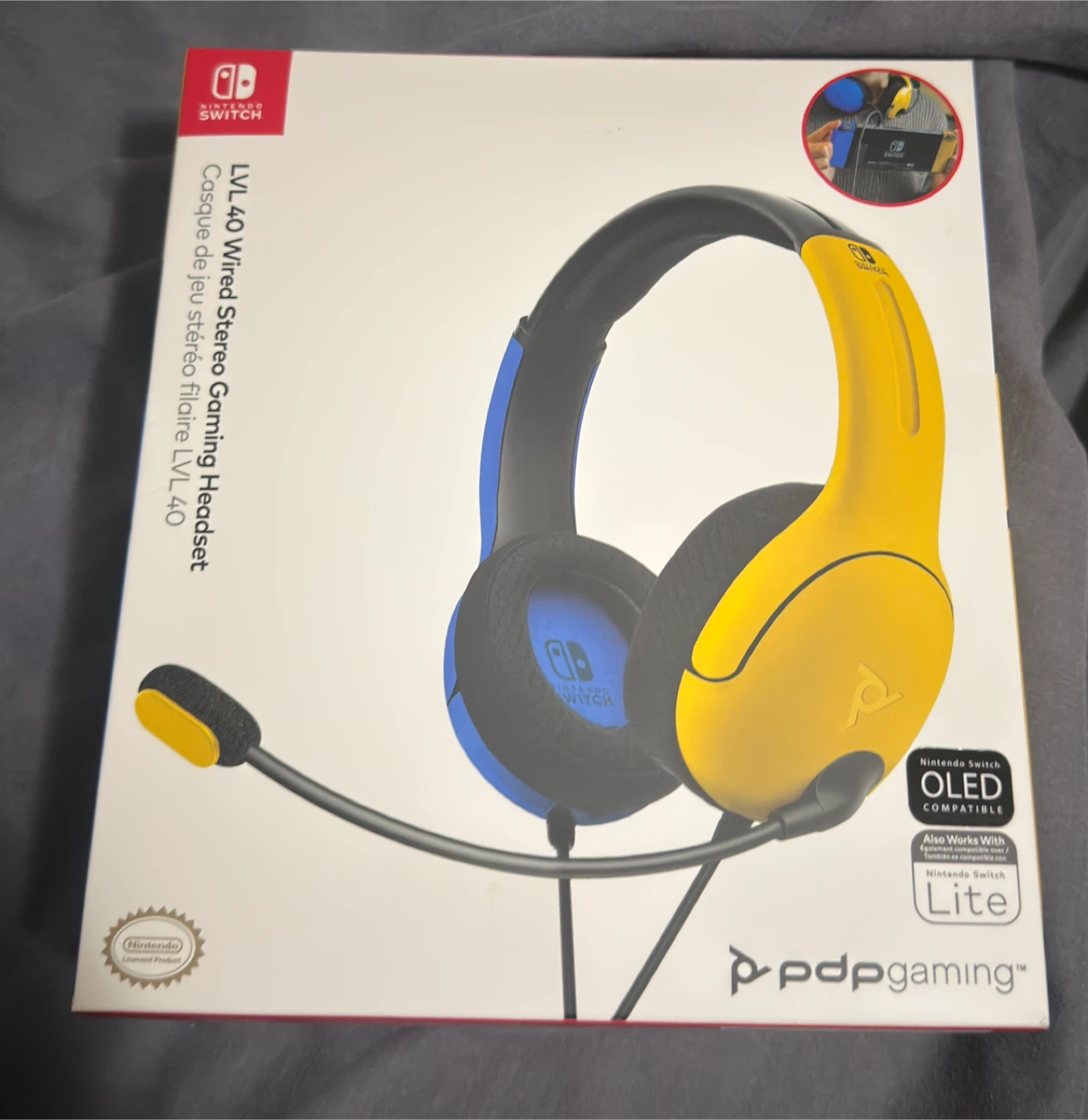 Nintendo Switch Headset – Brand New (Sealed)