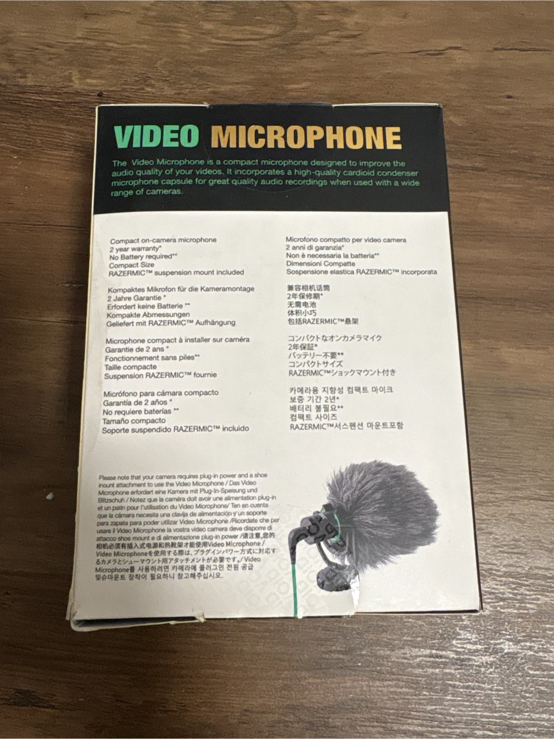 RazerMic Video Microphone - Compact On-Camera - photo 3