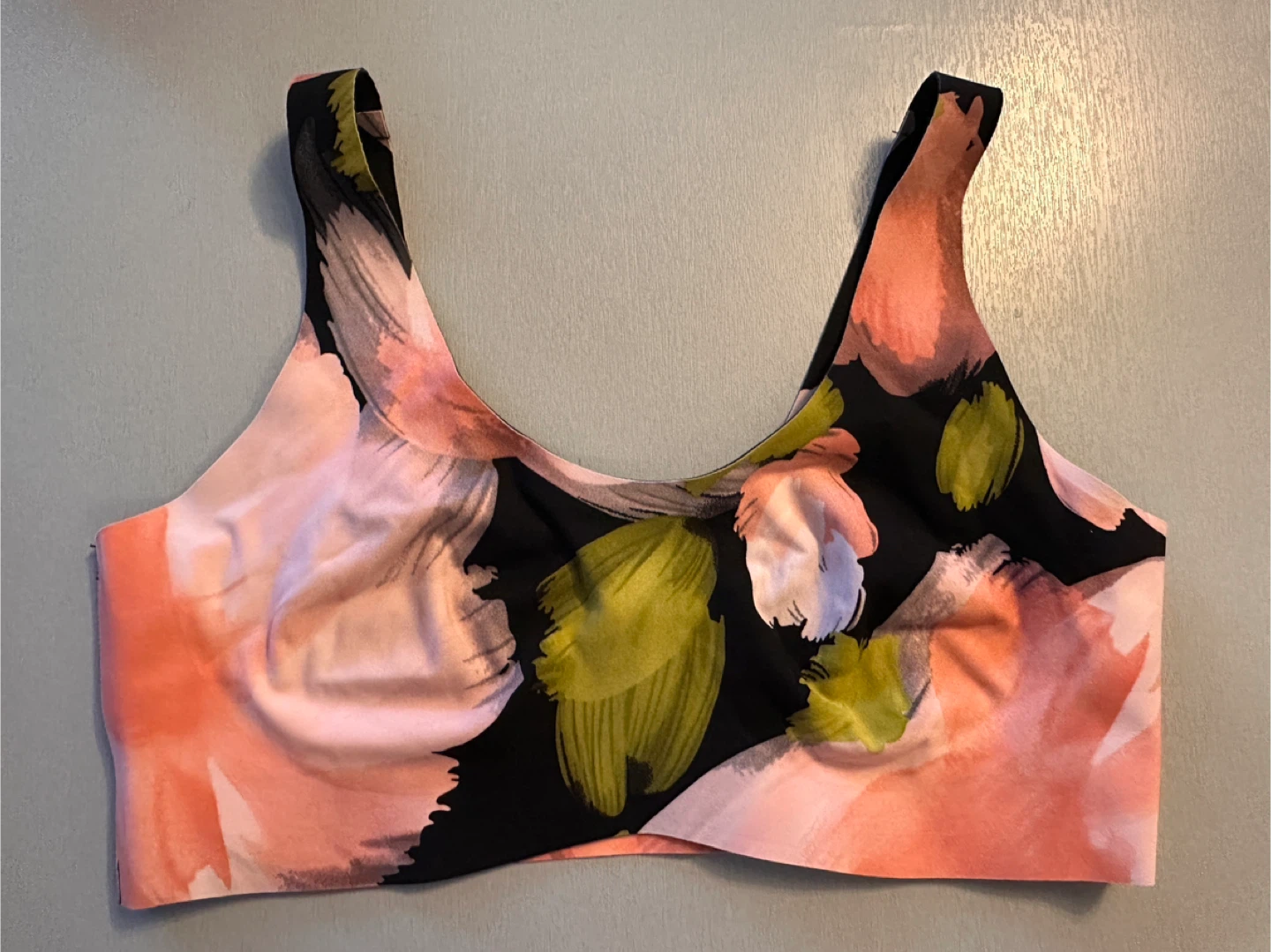 Knix LuxeLift Pullover Bra in the Flora Splendor print