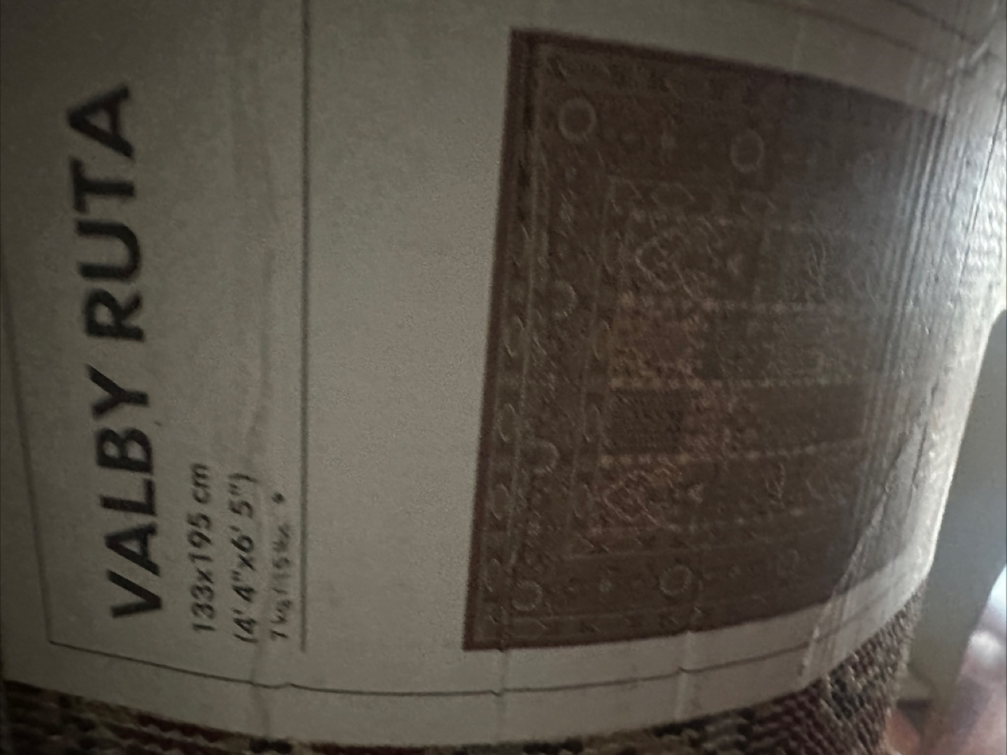 IKEA Valby Ruta Rug - 4'4" x 6'5" - photo 2