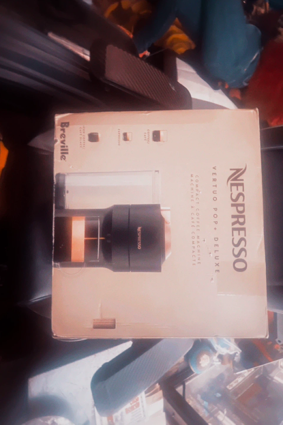 Nespresso Vertuo Pop+ Deluxe Coffee Machine