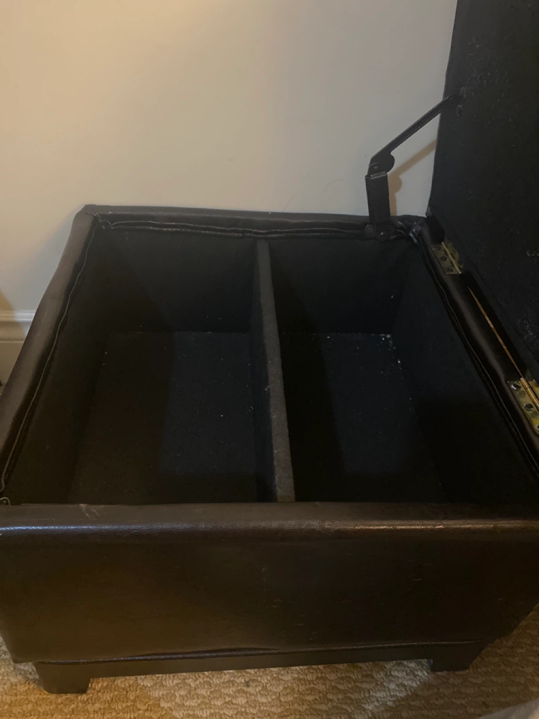 Storage Ottoman - Brown - photo 2