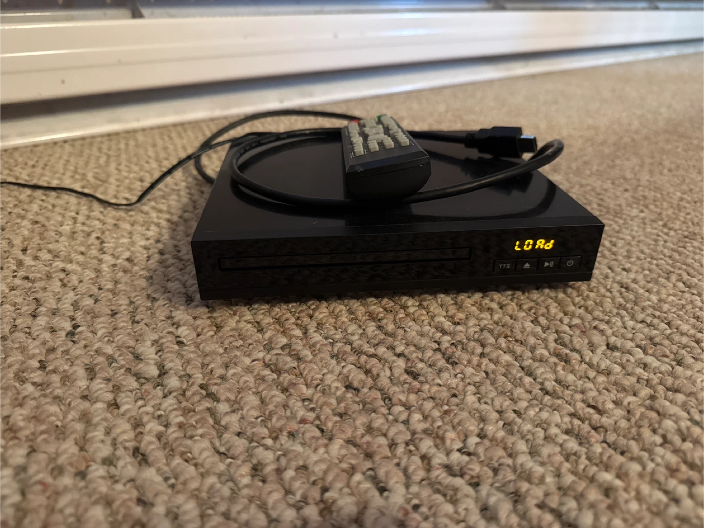 Black DVD Player with Remote and HDMI cable - photo 3