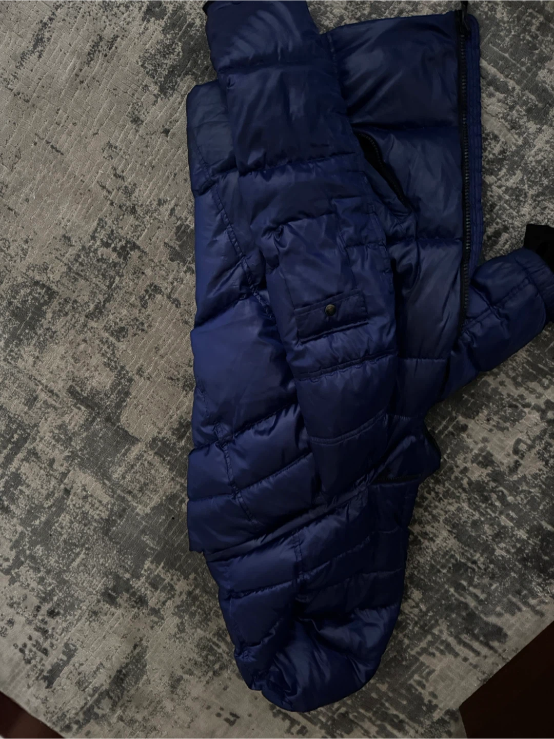 S13 Down Puffer Jacket - Blue - photo 4