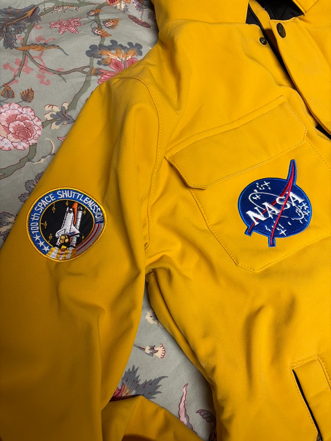 NASA Yellow Ski whole body suit - Size XL - photo 3