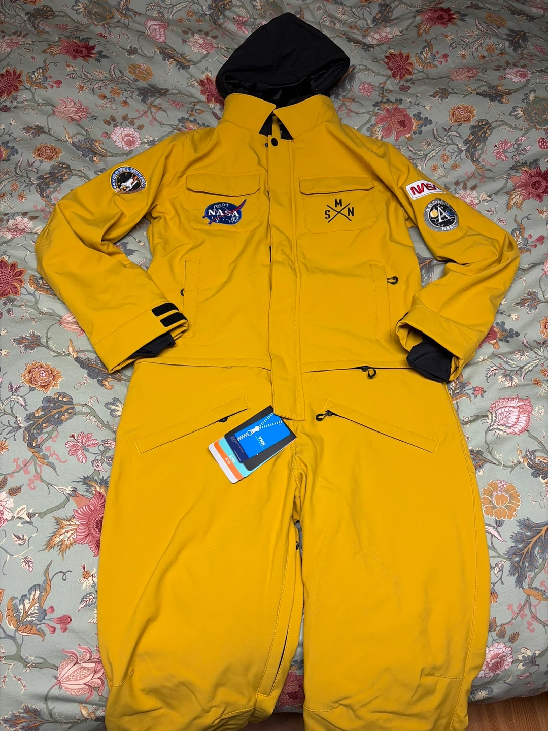 NASA Yellow Ski whole body suit - Size XL