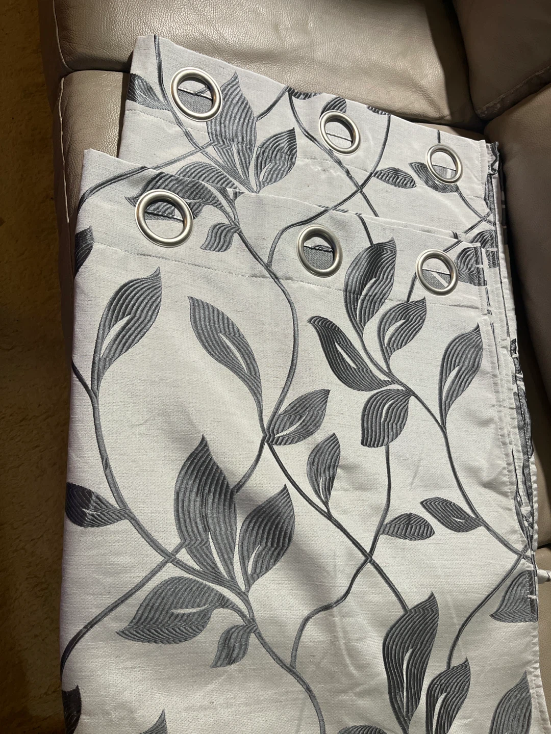 Floral Pattern Curtains
