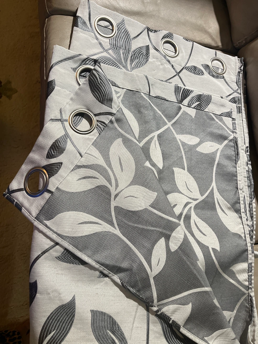 Floral Pattern Curtains - photo 2