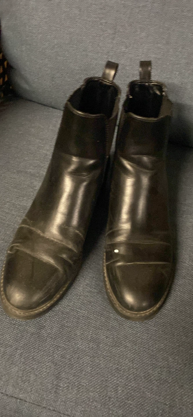 Zara Black Chelsea Boots - photo 2