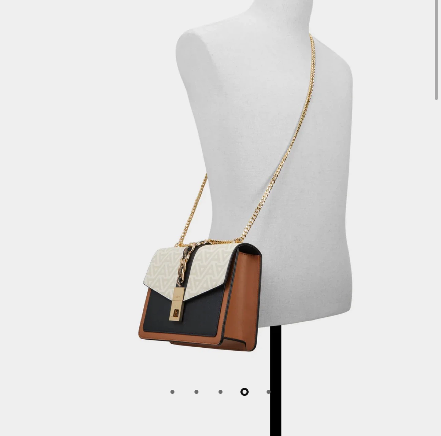 ALDO Rhaonwan Crossbody Bag - Bone - photo 3