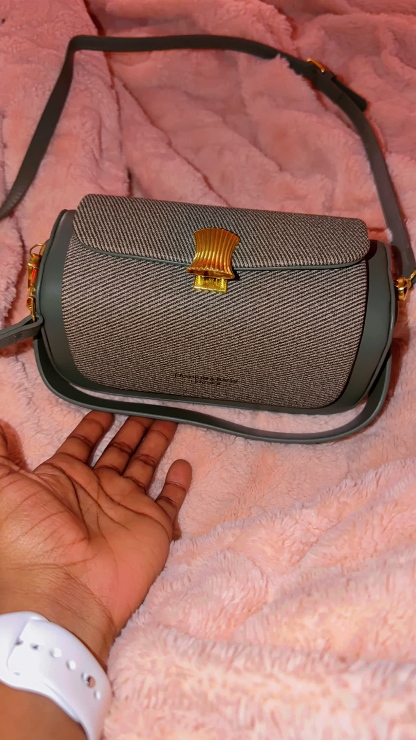 Tweed Top Handle Bag - Green - photo 3