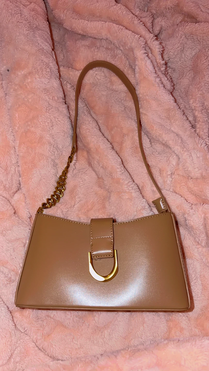 Beige Shoulder Bag